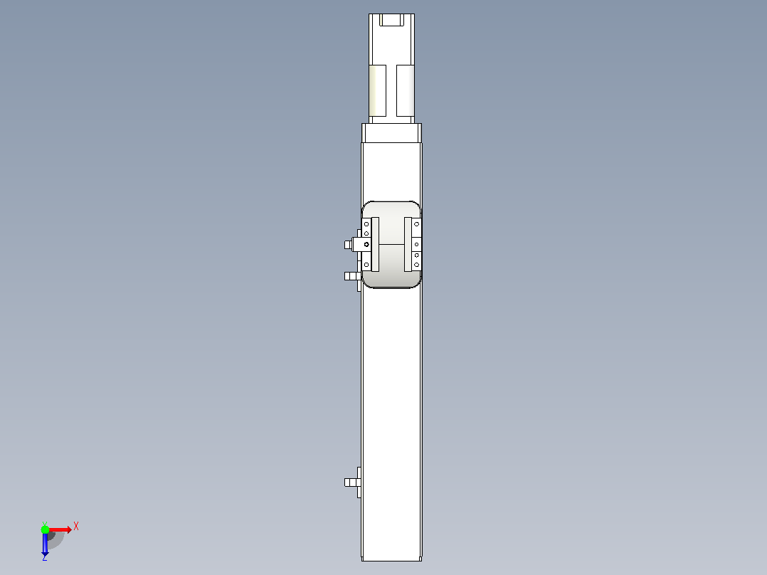 MTH5M标准螺杆滑台[MTH5M-L#-200-BC-P10-C3]俯视图