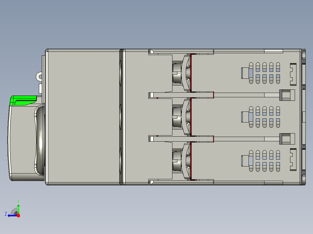 3D_STP_Ex9S32正泰电气右视图