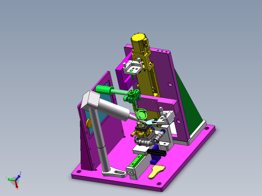 自动化光学测试夹具（SW16可编辑）
