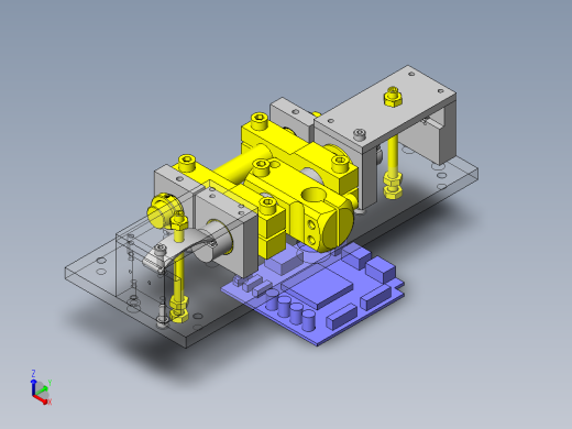 基于板簧的微调机构