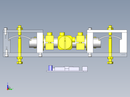 基于板簧的微调机构右视缩略图