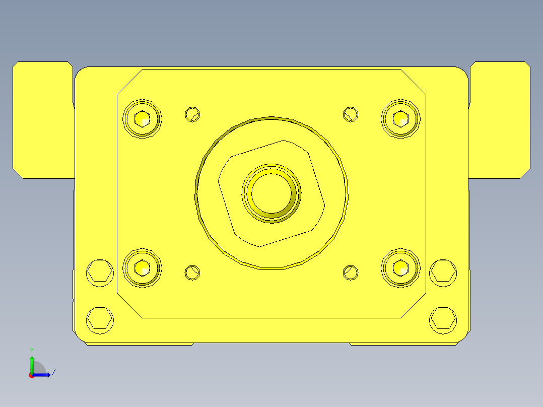面板检查装置左视图
