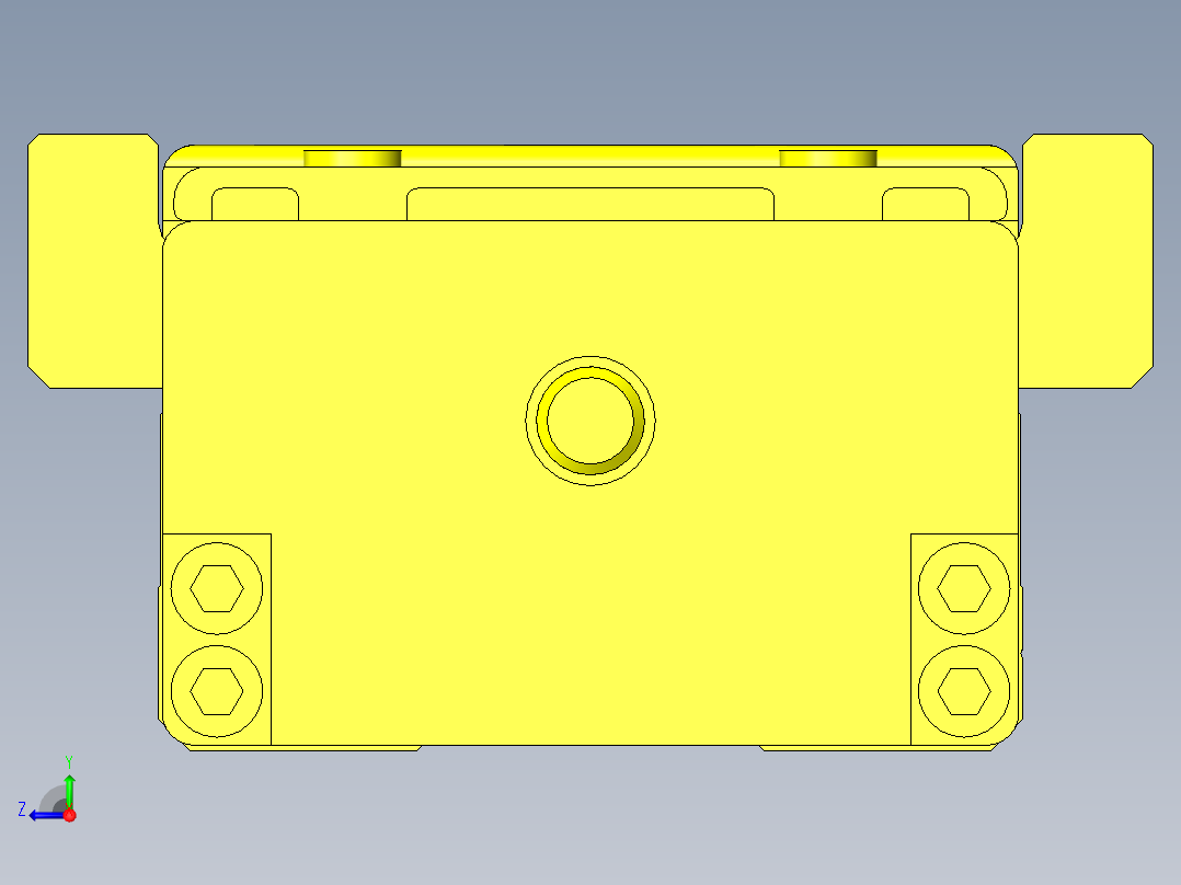 面板检查装置右视图