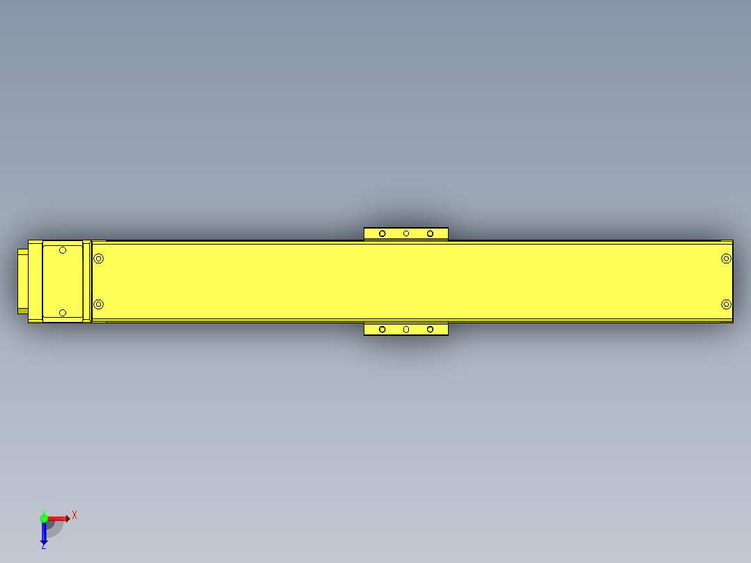 面板检查装置俯视图