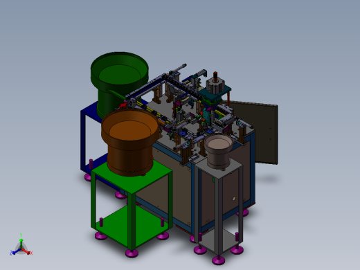 音频接口自动组装机3D图纸H959