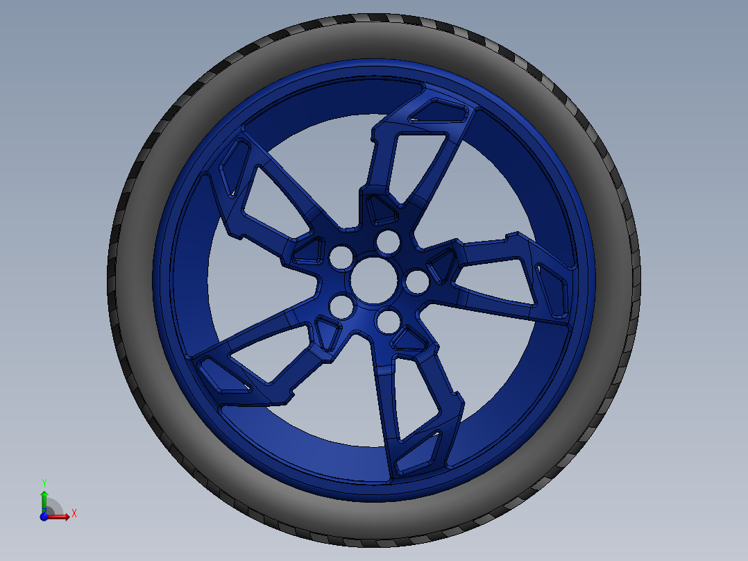 车轮SW2013前视图