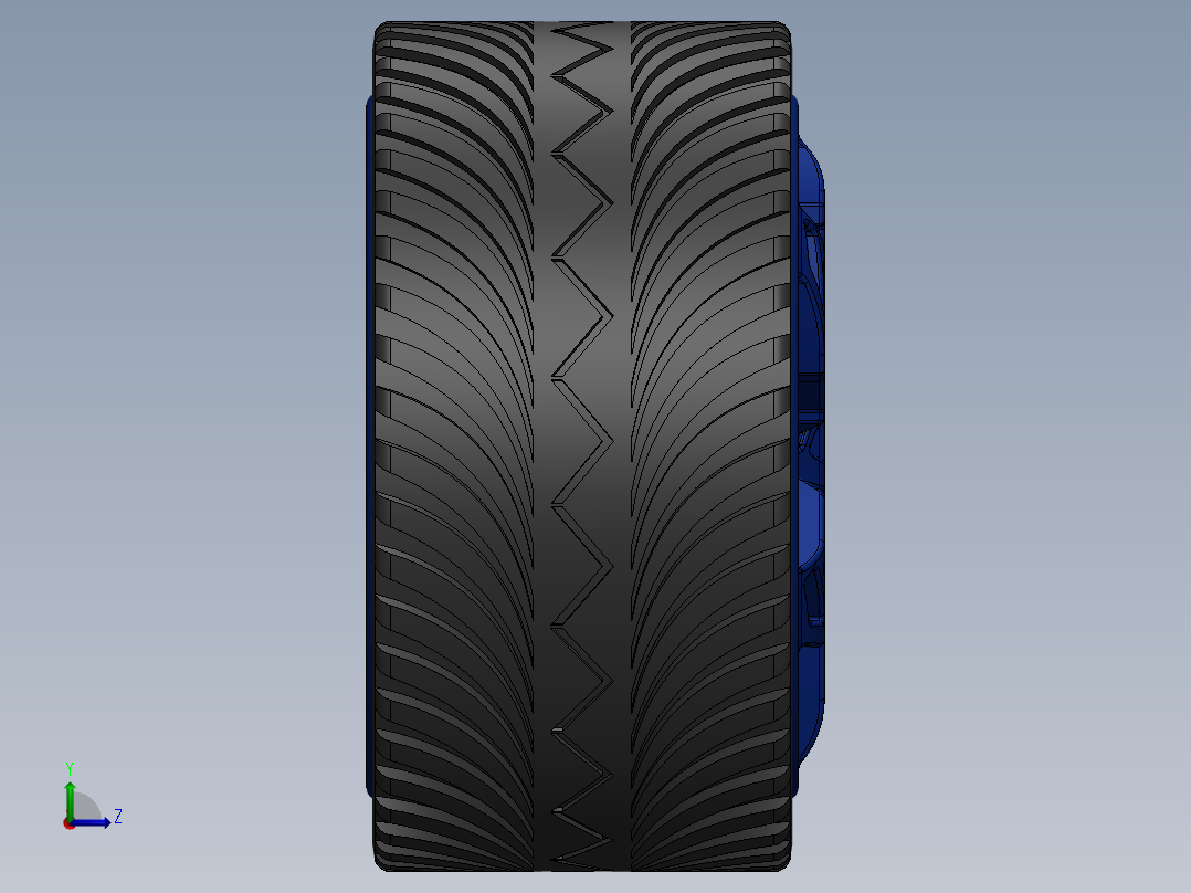 车轮SW2013左视图