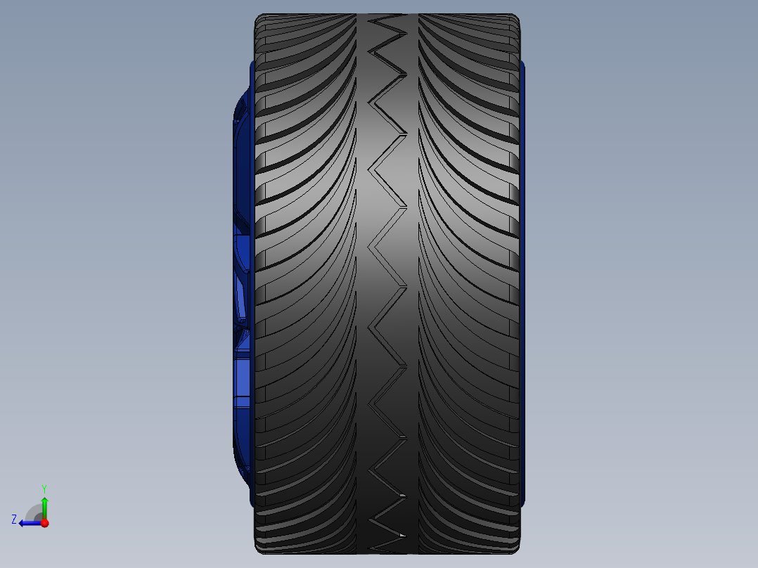 车轮SW2013右视图