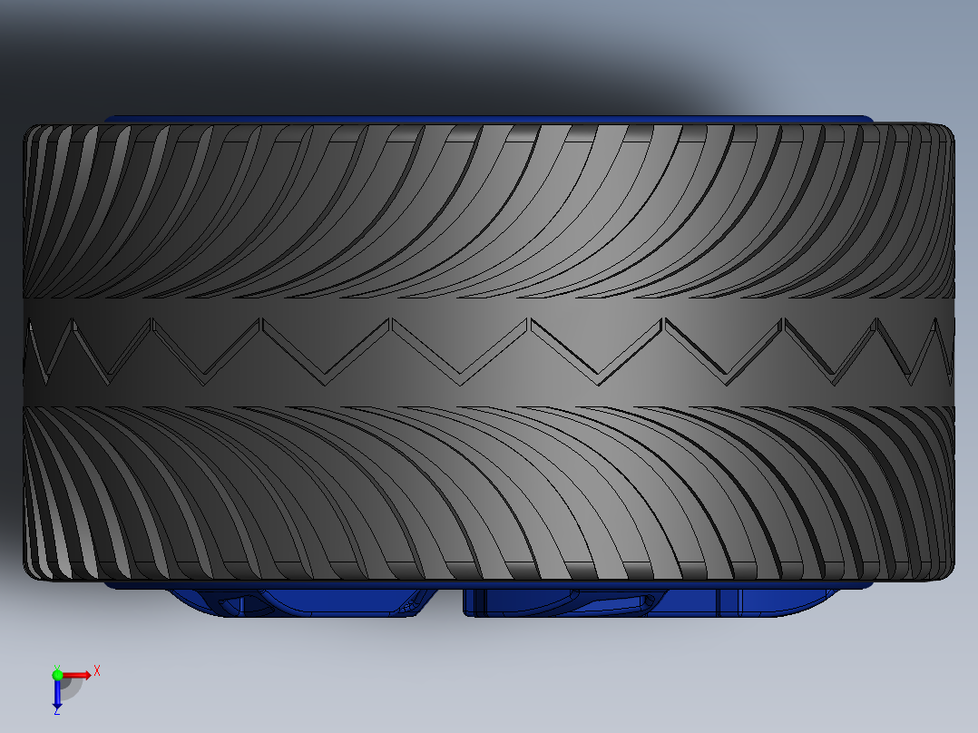 车轮SW2013俯视图