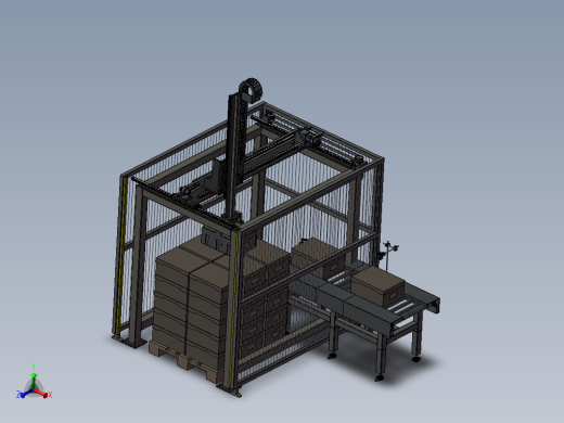 直角坐标机器人桁架机械手大型 架码垛机器人自动化包装码垛机