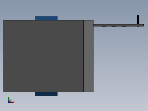 【E89】【IGS】【转】钣金机柜前视缩略图