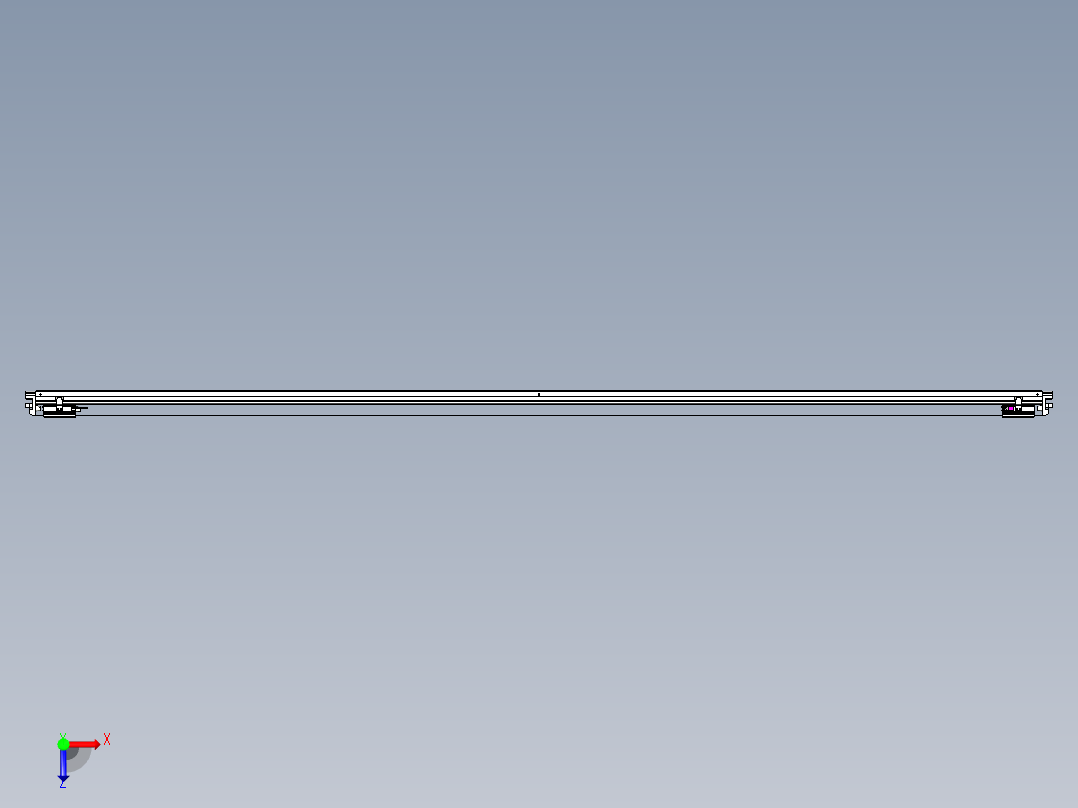 威洛博VL系列3d模型模组2VL17E1Y-S3100俯视图