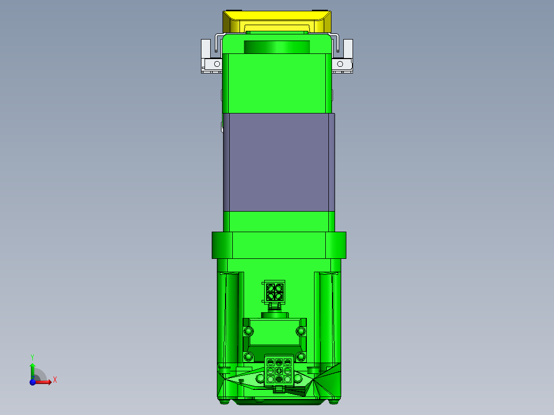 GTA内嵌同步带全封闭GTA5-BM-200W前视图