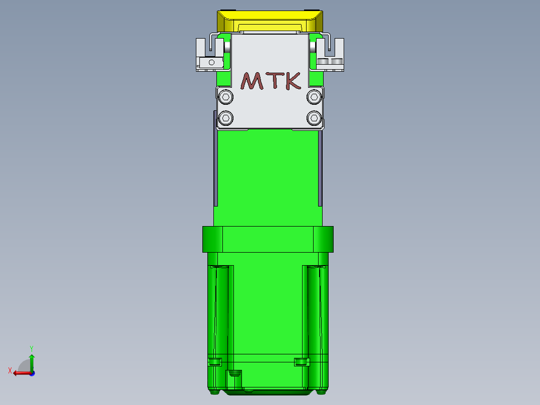 GTA内嵌同步带全封闭GTA5-BM-200W后视图