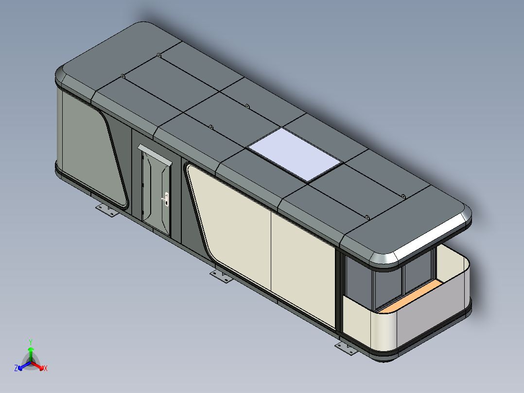 MS-太空舱三维模型