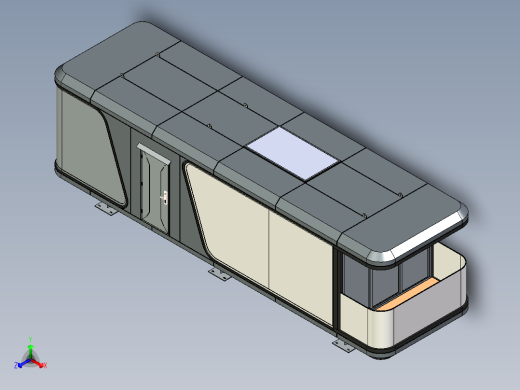 MS-太空舱三维模型