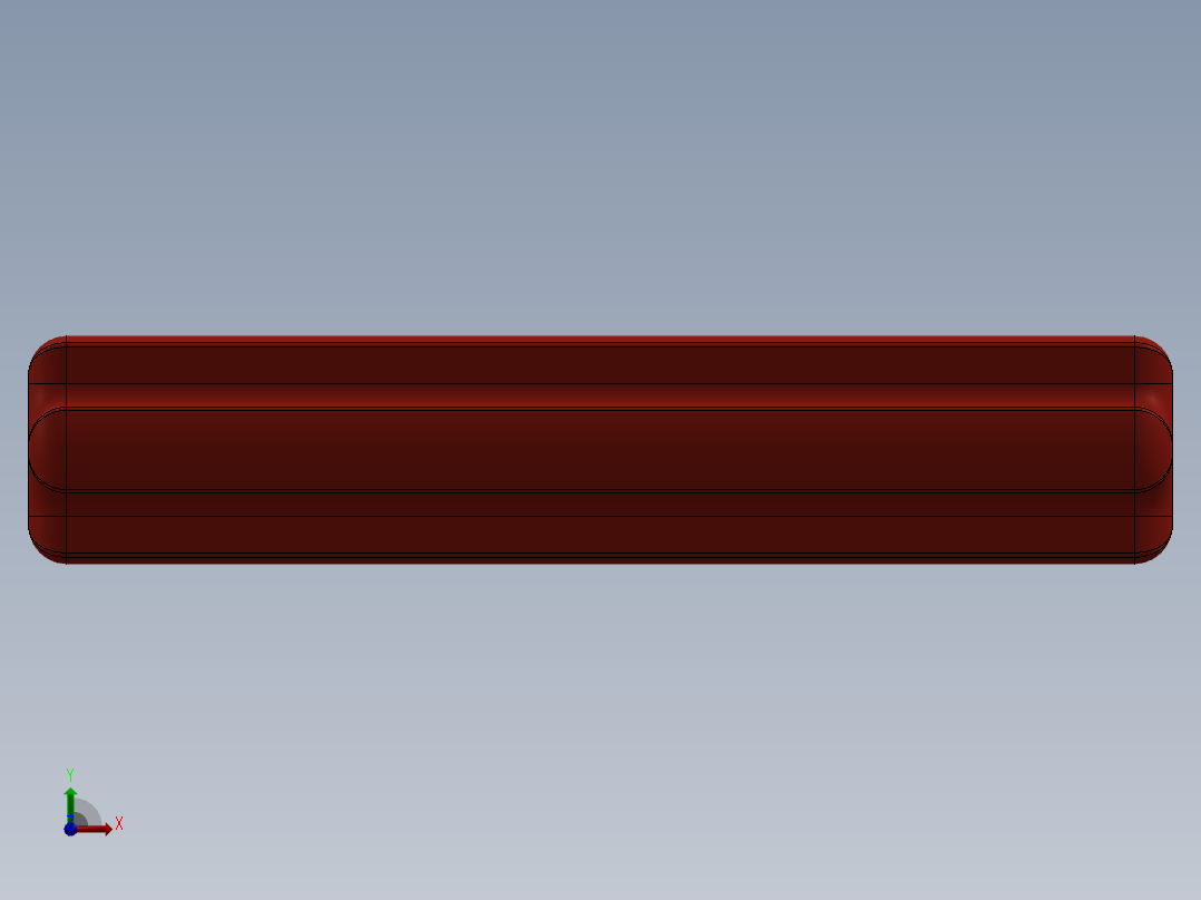 乐高机械组车桥-4519 Red Technic Axle 3前视图