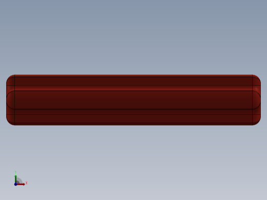 乐高机械组车桥-4519 Red Technic Axle 3前视缩略图