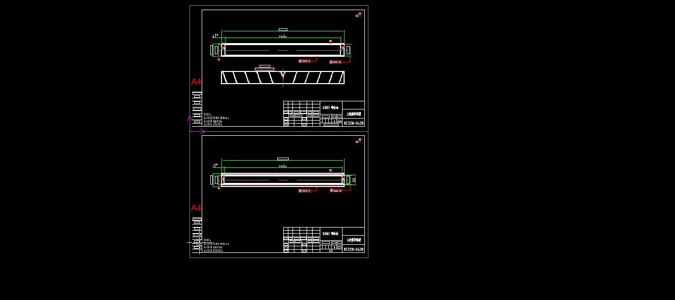 520全自动连续拉伸膜真空包装机图纸