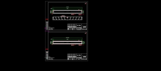 520全自动连续拉伸膜真空包装机图纸缩略图