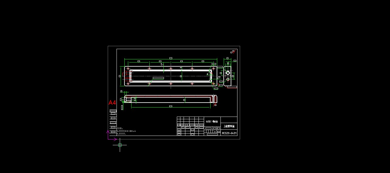 520全自动连续拉伸膜真空包装机图纸