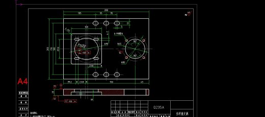 520全自动连续拉伸膜真空包装机图纸缩略图