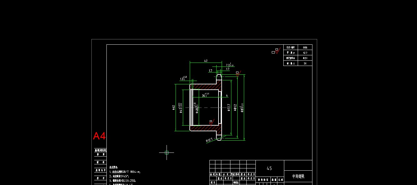 520全自动连续拉伸膜真空包装机图纸