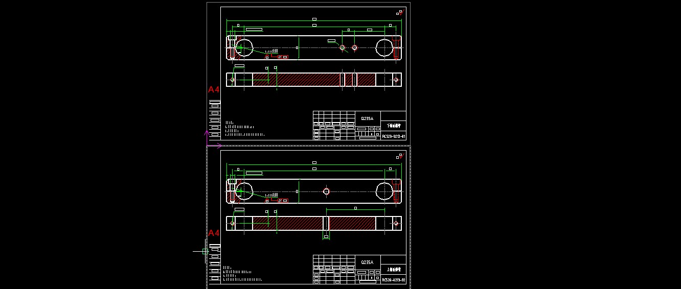 520全自动连续拉伸膜真空包装机图纸