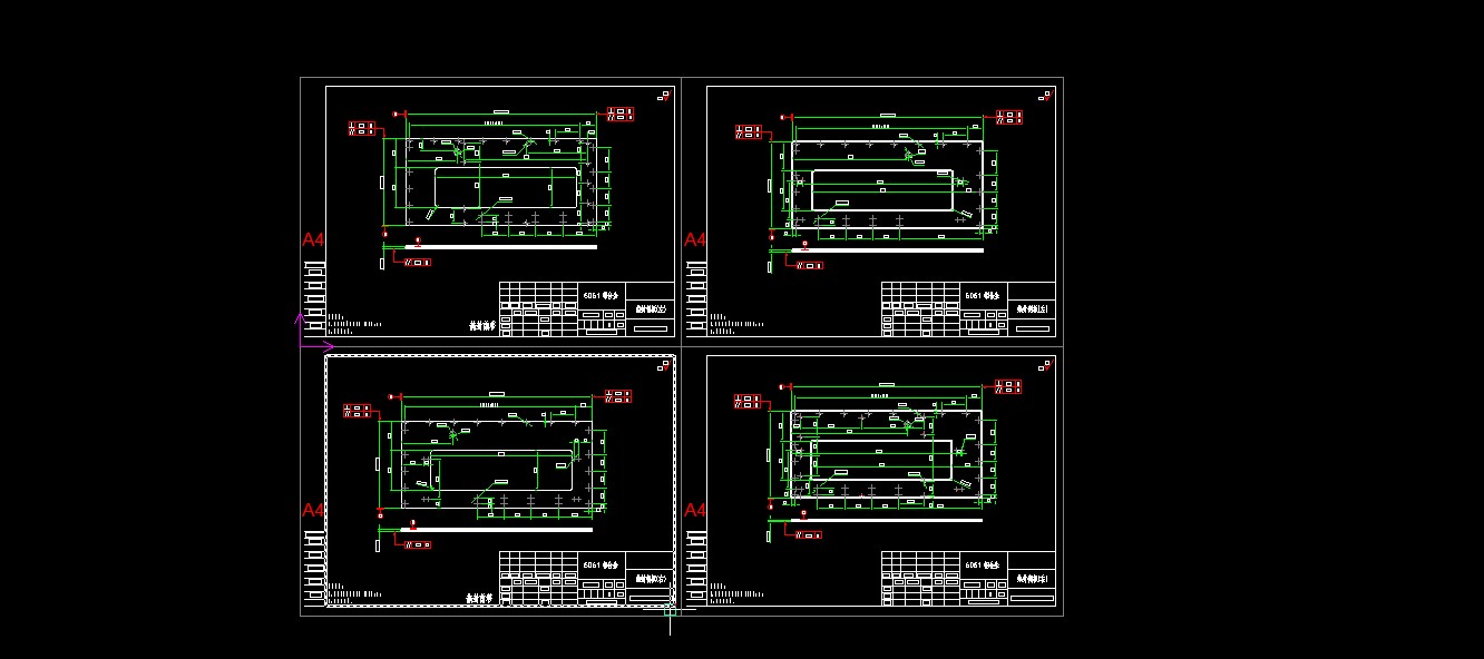 520全自动连续拉伸膜真空包装机图纸