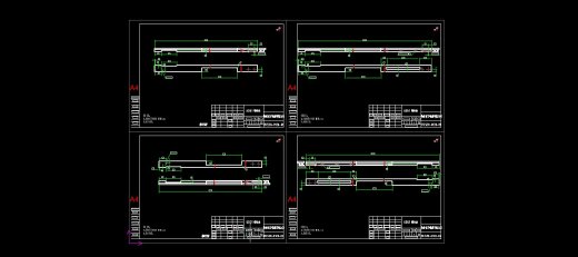 520全自动连续拉伸膜真空包装机图纸缩略图