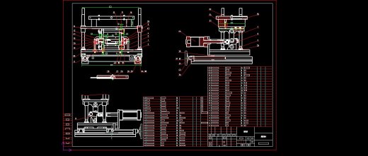 520全自动连续拉伸膜真空包装机图纸缩略图