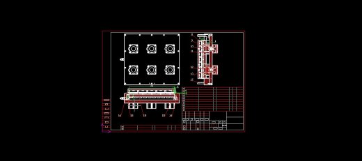 520全自动连续拉伸膜真空包装机图纸缩略图