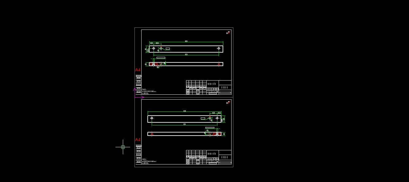 520全自动连续拉伸膜真空包装机图纸