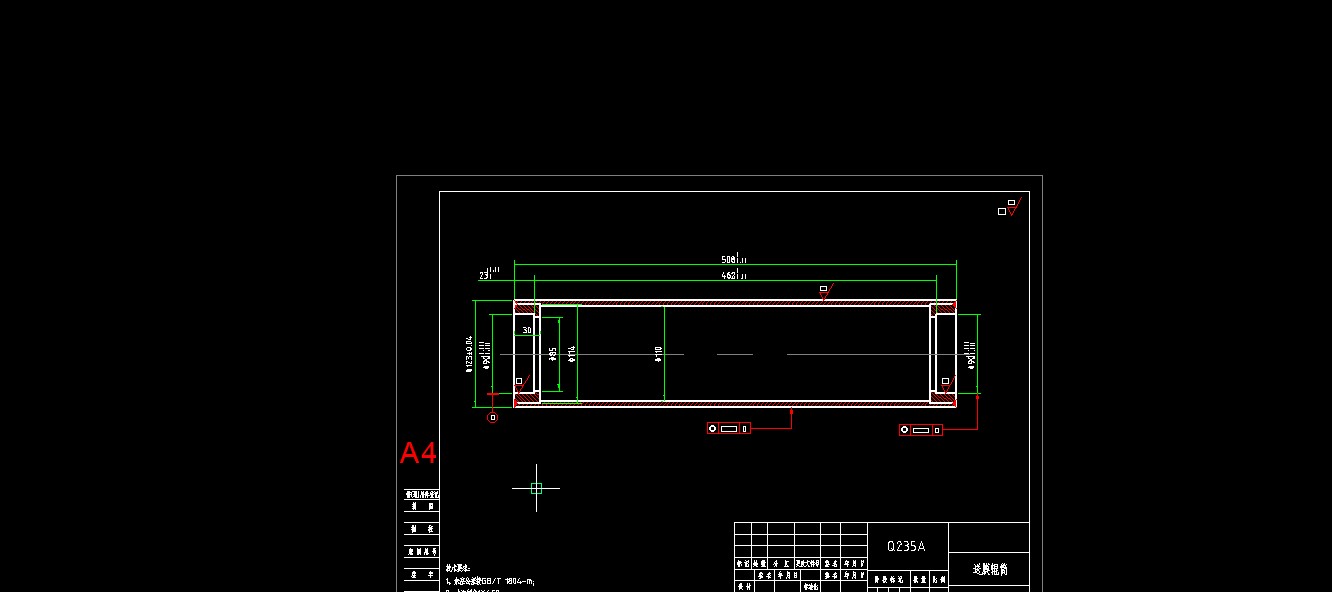 520全自动连续拉伸膜真空包装机图纸
