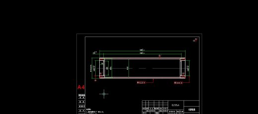 520全自动连续拉伸膜真空包装机图纸缩略图