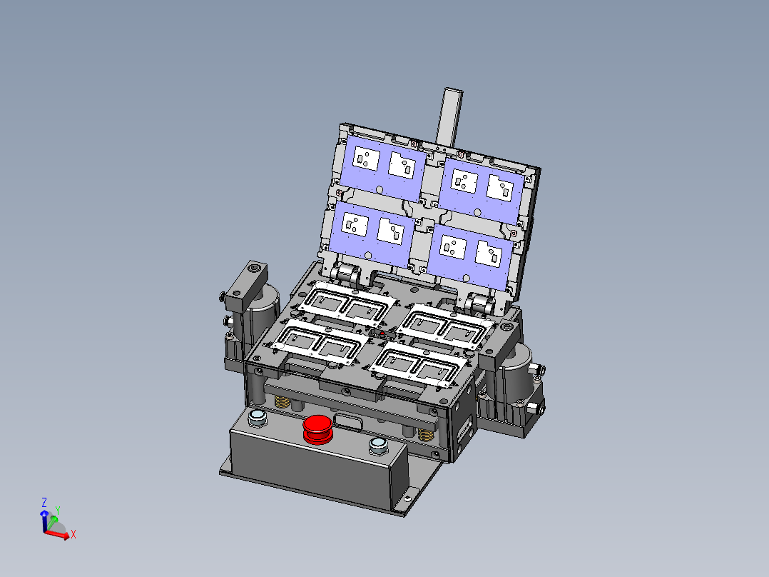 TP件贴背胶治具-X1