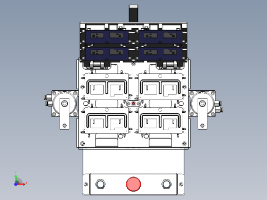 TP件贴背胶治具-X1前视缩略图