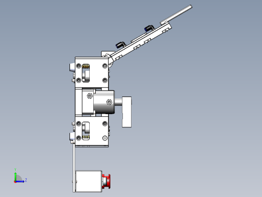 TP件贴背胶治具-X1左视缩略图