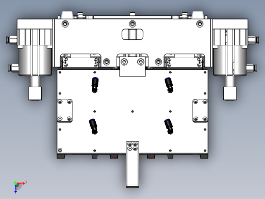 TP件贴背胶治具-X1俯视缩略图