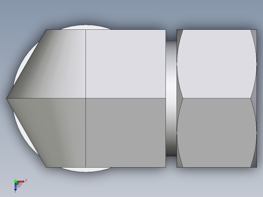 卡套式工业通用硬管接头EO_Adjustable_Locknut_elbow_WEE30SRCF俯视缩略图