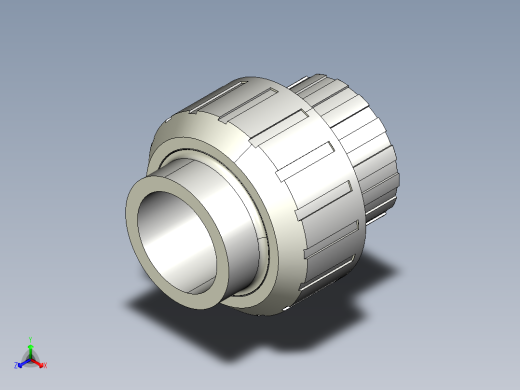 8BIC 用溶剂焊接插座结合，EPDM或FPM材质的O形环
