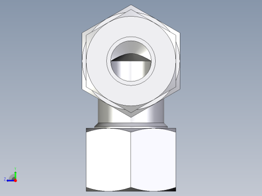 卡套式工业通用硬管接头EO_Bulkhead_elbow_WSV12L71右视缩略图