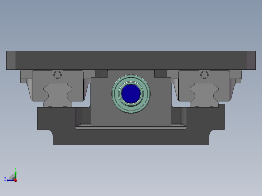 重载伺服电机丝杆传动滑台右视缩略图