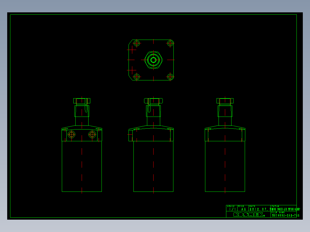 KOSMEKWHE4000-2AR-Y45多系列多零件图纸模型多系列多零件图纸模型