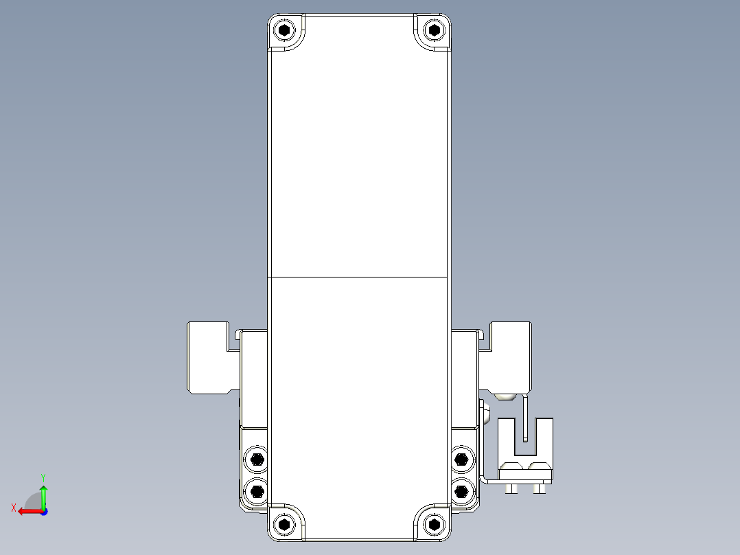 TPA-KNR-60E-1205C-L550A1-MU-H10-N3线性模块铝制底座后视图