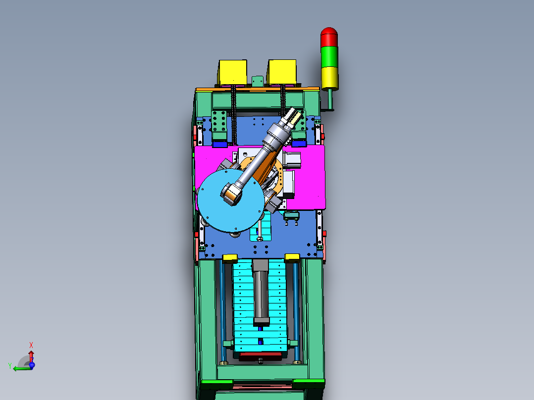 2023.02月-带有吸盘取料机械手的升降设备sw20