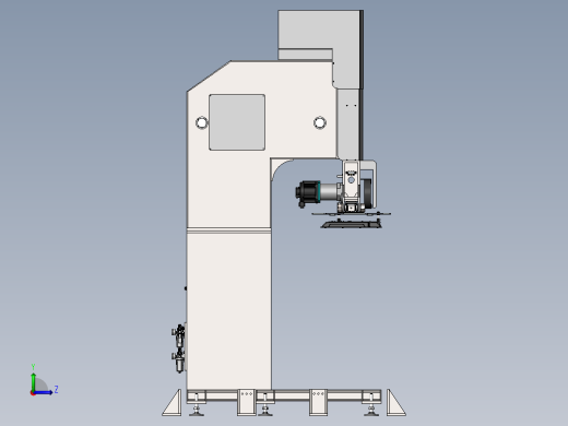 重负载平移机sw15可编辑左视缩略图