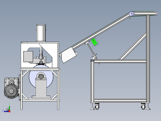 圆锥防护罩成型设备sw17可编辑右视缩略图
