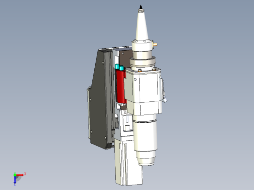 500w激光切割头俯视缩略图