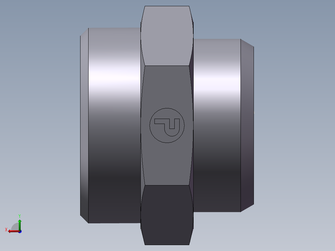 焊接直接头、1CW-52-42后视图